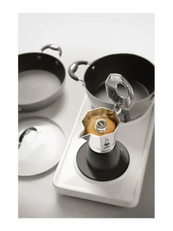 Tee, Kahvi & Vesi|Bialetti 4 kupin Brikka-mutteripannu BLACK