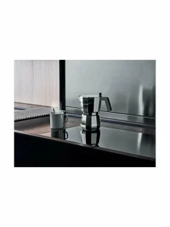 Tee, Kahvi & Vesi|Alessi 9 kupin mokkakeitin TERÄS