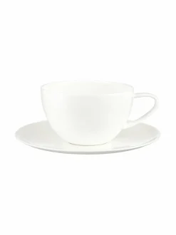 Mukit & Kupit & Asetit|Asa Á Table -lattekuppipari VALKOINEN