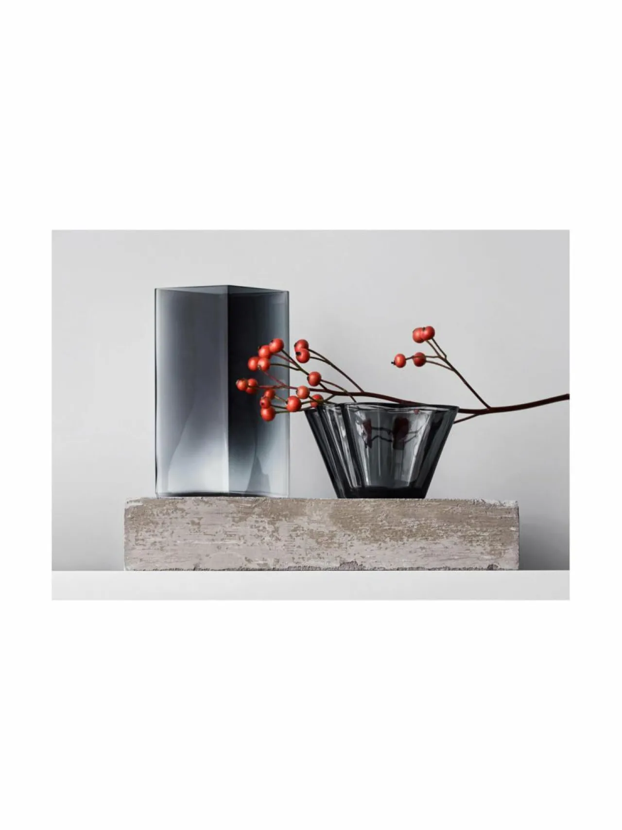 Tarjoiluastiat|Iittala Aalto-kulho 75 mm HARMAA