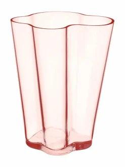 Koriste-Esineet|Iittala Aalto-maljakko 270 mm SALMON PINK