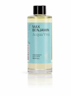Huonetuoksut & Tuoksukynttilät|Max Benjamin Acqua Viva, refill -huonetuoksu, täyttöpakkaus 150ml LIGHT PLUE