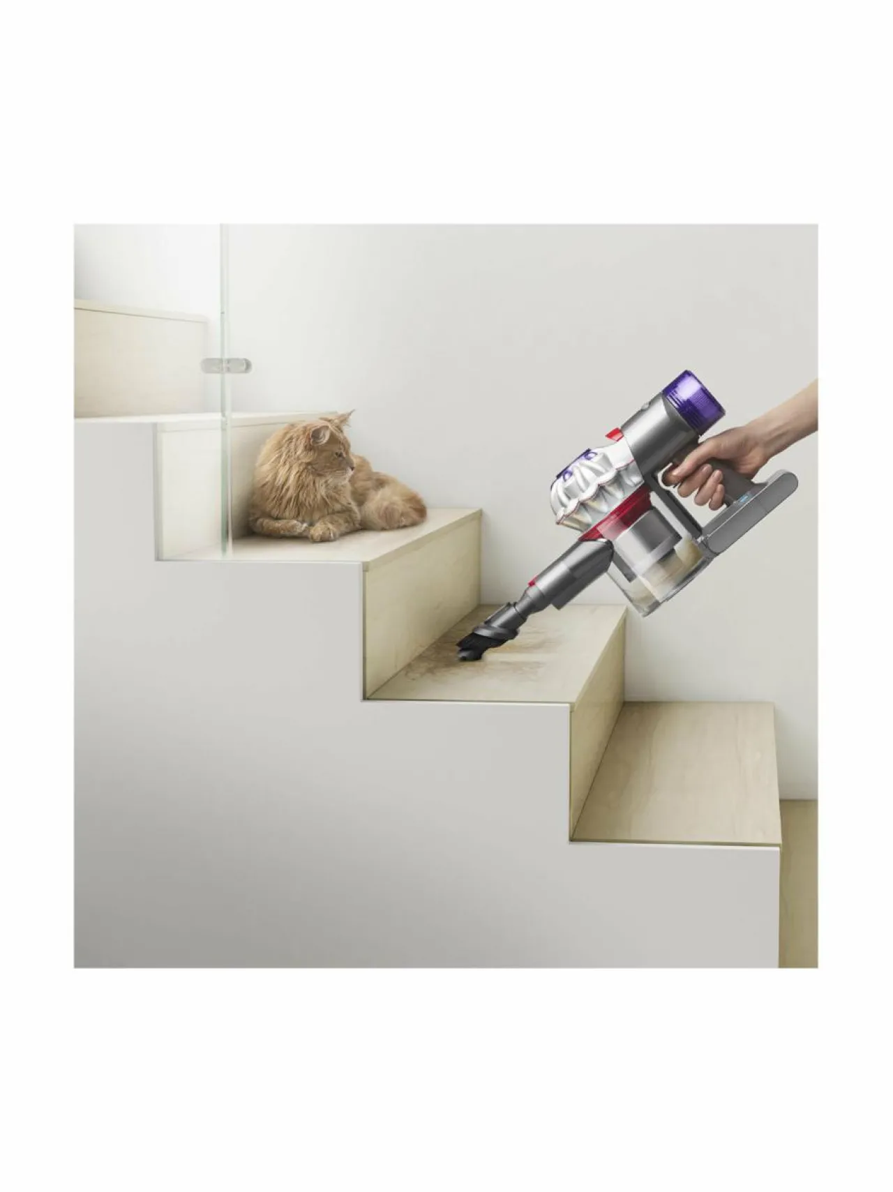 Pölynimurit|Dyson Advanced V8 - johdoton imuri SILVER/NICKEL