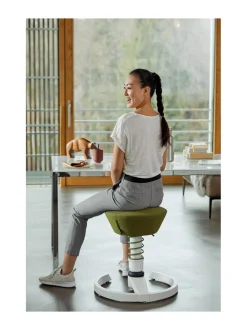 Tuolit & Jakkarat|Aeris Swopper, platinan harmaa villakangas