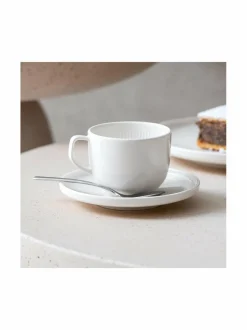 Mukit & Kupit & Asetit|Villeroy & Boch Afina-espressokuppi 50 ml VALKOINEN