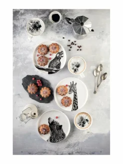 Lautaset & Kulhot|Maxwell&Williams African Giraffe -lautanen 20 cm BLACK