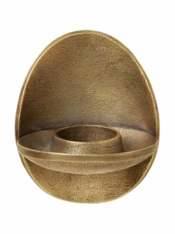 Kynttilät & Lyhdyt|Ferm Living Agapé Wall - lämpökynttilän pidike BRASS FINISH