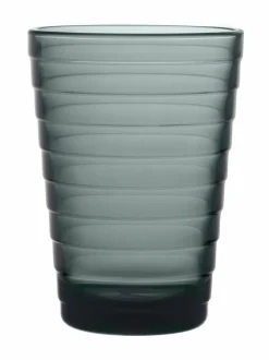 Lasit|Iittala Aino Aalto -juomalasi 33 cl, 2 kpl GREY