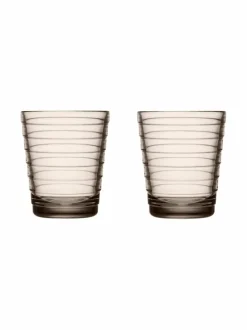 Lasit|Iittala Aino Aalto -juomalasi 22 cl, 2 kpl PELLAVA