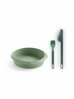 Keitto- & Paistoastiat|Lékué Air Fryer Essential Kit -setti 3 kpl GREEN