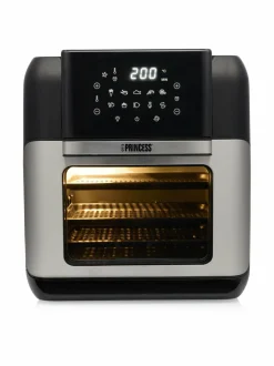 Muut Keittiölaitteet|Princess Airfryer Oven -uuni,12L BLACK/CHROME