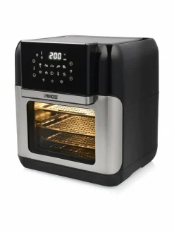 Muut Keittiölaitteet|Princess Airfryer Oven -uuni,12L BLACK/CHROME