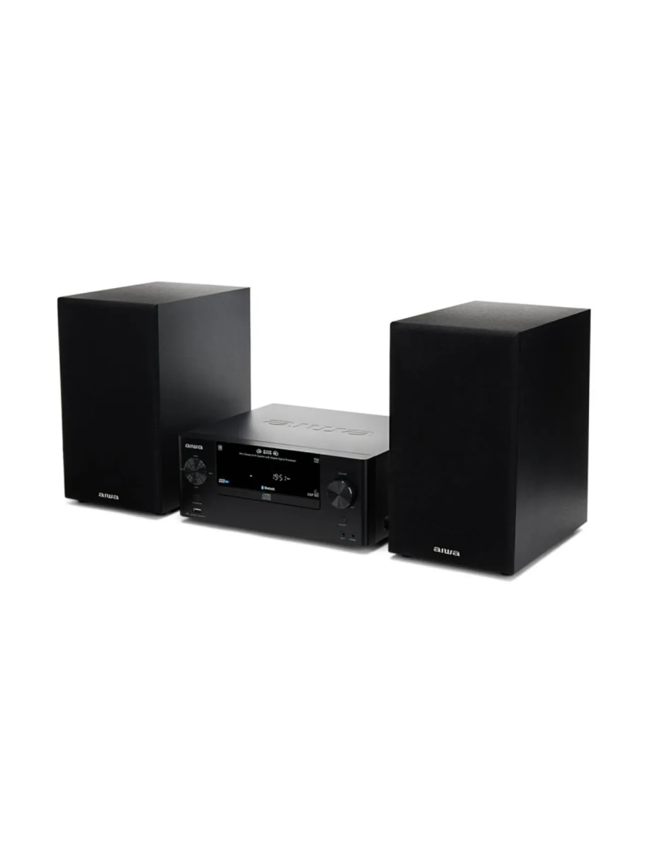 Audio|Aiwa MSBTU-500 Minisarja MUSTA