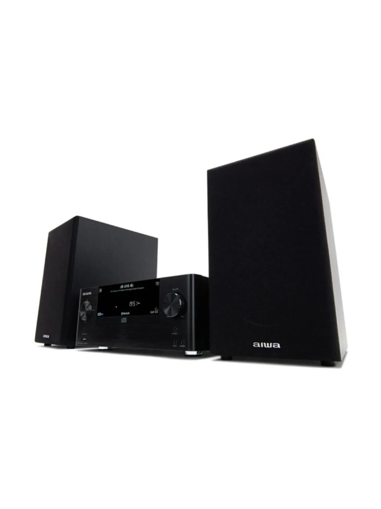 Audio|Aiwa MSBTU-500 Minisarja MUSTA