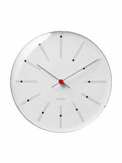 Peilit, Kellot & Kehykset|Arne Jacobsen AJ Bankers -seinäkello 49 cm WHITE