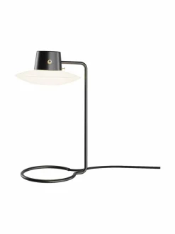 Pöytävalaisimet|Louis Poulsen AJ Oxford -pöytävalaisin 410 mm METALLI JA OPAALILASI