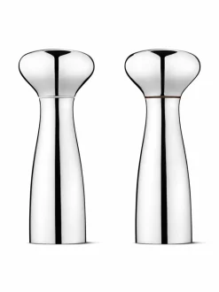 Koriste-Esineet|Georg Jensen Alfredo-suola- ja pippurimylly TERÄS
