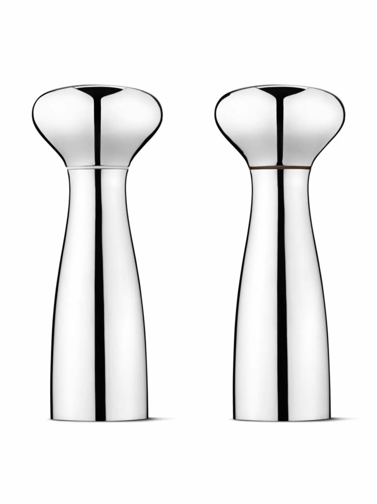 Koriste-Esineet|Georg Jensen Alfredo-suola- ja pippurimylly TERÄS