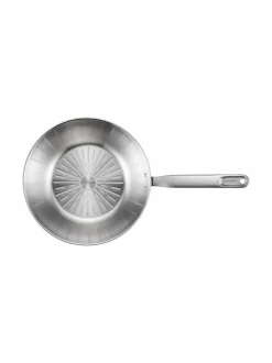 Keitto- & Paistoastiat|Fiskars All Pure -wokkipannu 28 cm STEEL