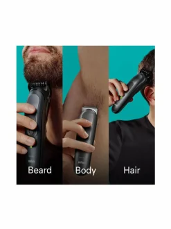 Ihokarvanpoisto|Braun All-in-One Series 7 -muotoilusetti BLACK