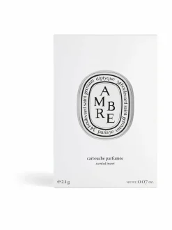 Huonetuoksut & Tuoksukynttilät|Diptyque Ambre- diffuuserin ja autodiffuuserin täyttöpakkaus BLACK