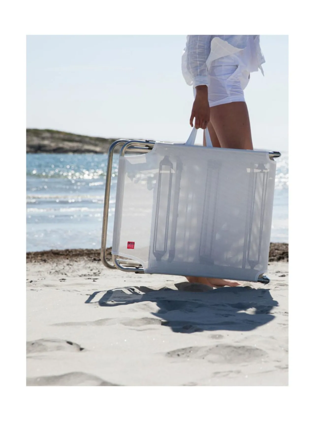 Puutarhakalusteet & Pehmusteet|FIAM Amigo aurinkovuode VALKOINEN