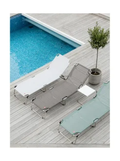 Puutarhakalusteet & Pehmusteet|FIAM Amigo aurinkovuode VALKOINEN