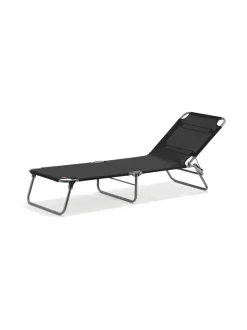 Puutarhakalusteet & Pehmusteet|FIAM Amigo aurinkovuode MUSTA