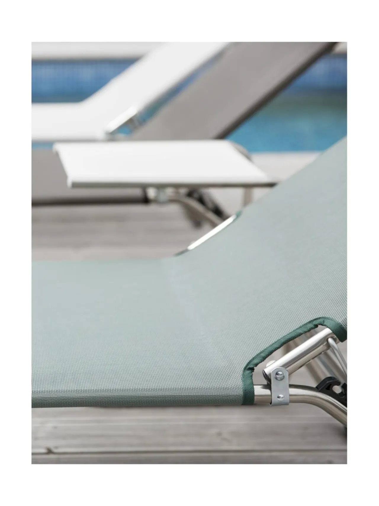 Puutarhakalusteet & Pehmusteet|FIAM Amigo aurinkovuode VIHREÄ