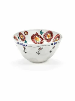 Lautaset & Kulhot|Serax Anemone Milk Midnight -kulho 2 x 15 cm 2 PCS