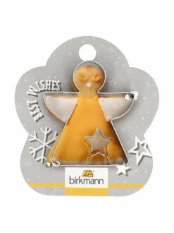 Leivonta|Birkmann Angel Geometric -piparkakkumuotti STEEL