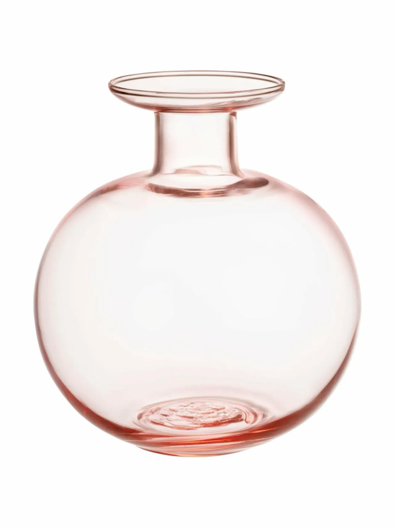 Koriste-Esineet|Arabia x Vuokko -lasimaljakko SALMON PINK