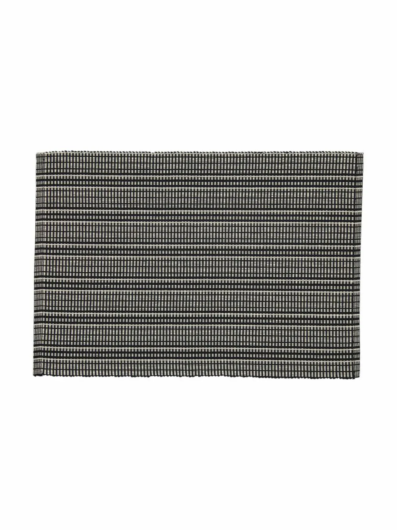 Keittiö- & Kattaustekstiilit|Casa Stockmann Arena-pöytätabletti 35 x 50 cm BLACK/IVORY