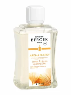 Huonetuoksut & Tuoksukynttilät|Maison Berger Aroma Energy Sparkling Zest -täyttöpakkaus 475 ml