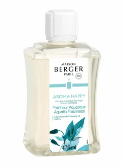 Huonetuoksut & Tuoksukynttilät|Maison Berger Aroma Happy Aquatic Freshness -täyttöpakkaus 475 ml