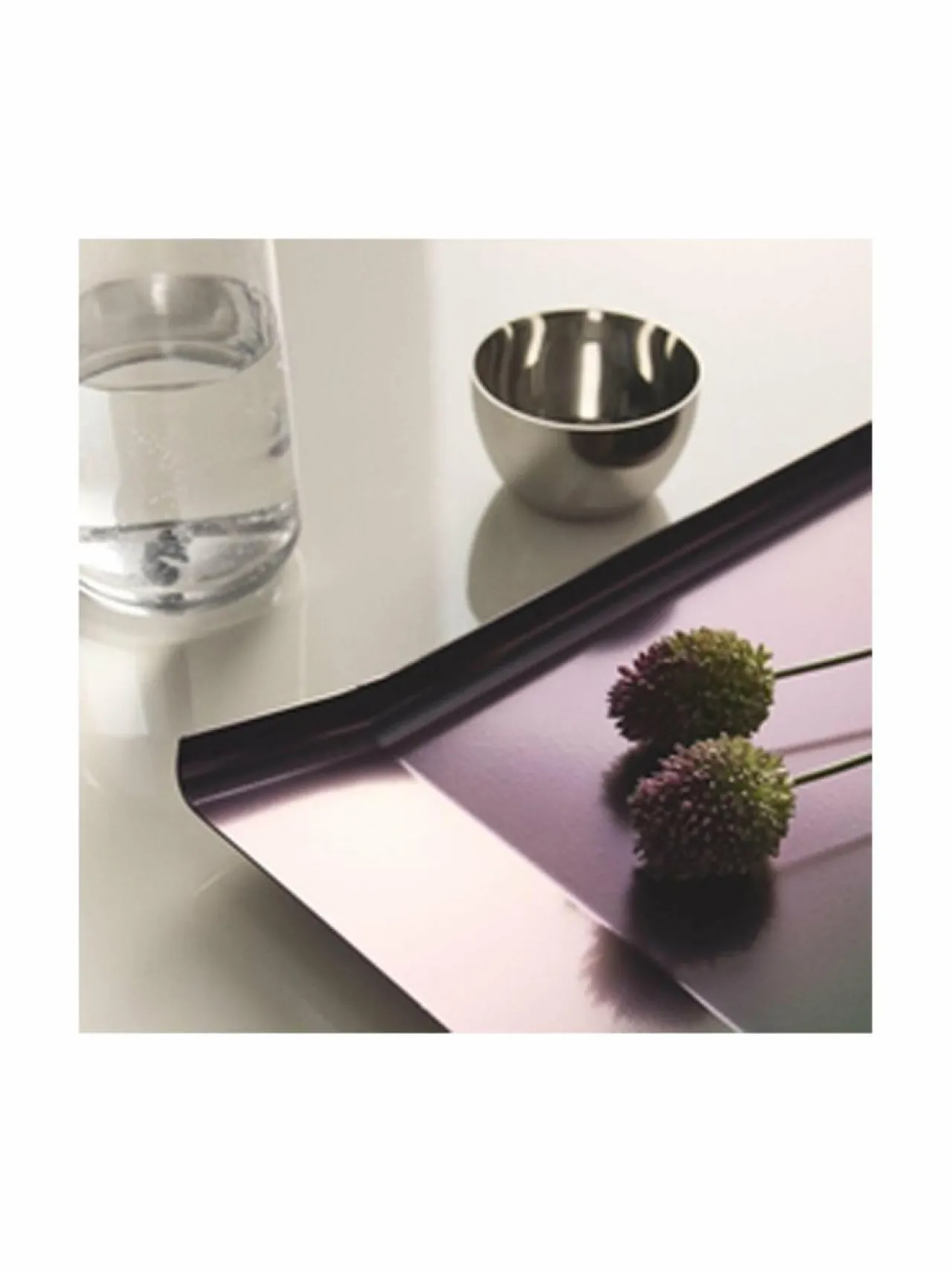 Tarjoiluastiat|Alessi Arran-tarjotin PGR PURPLEGREEN