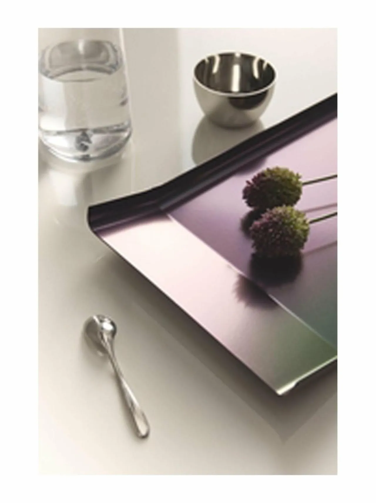 Tarjoiluastiat|Alessi Arran-tarjotin PGR PURPLEGREEN