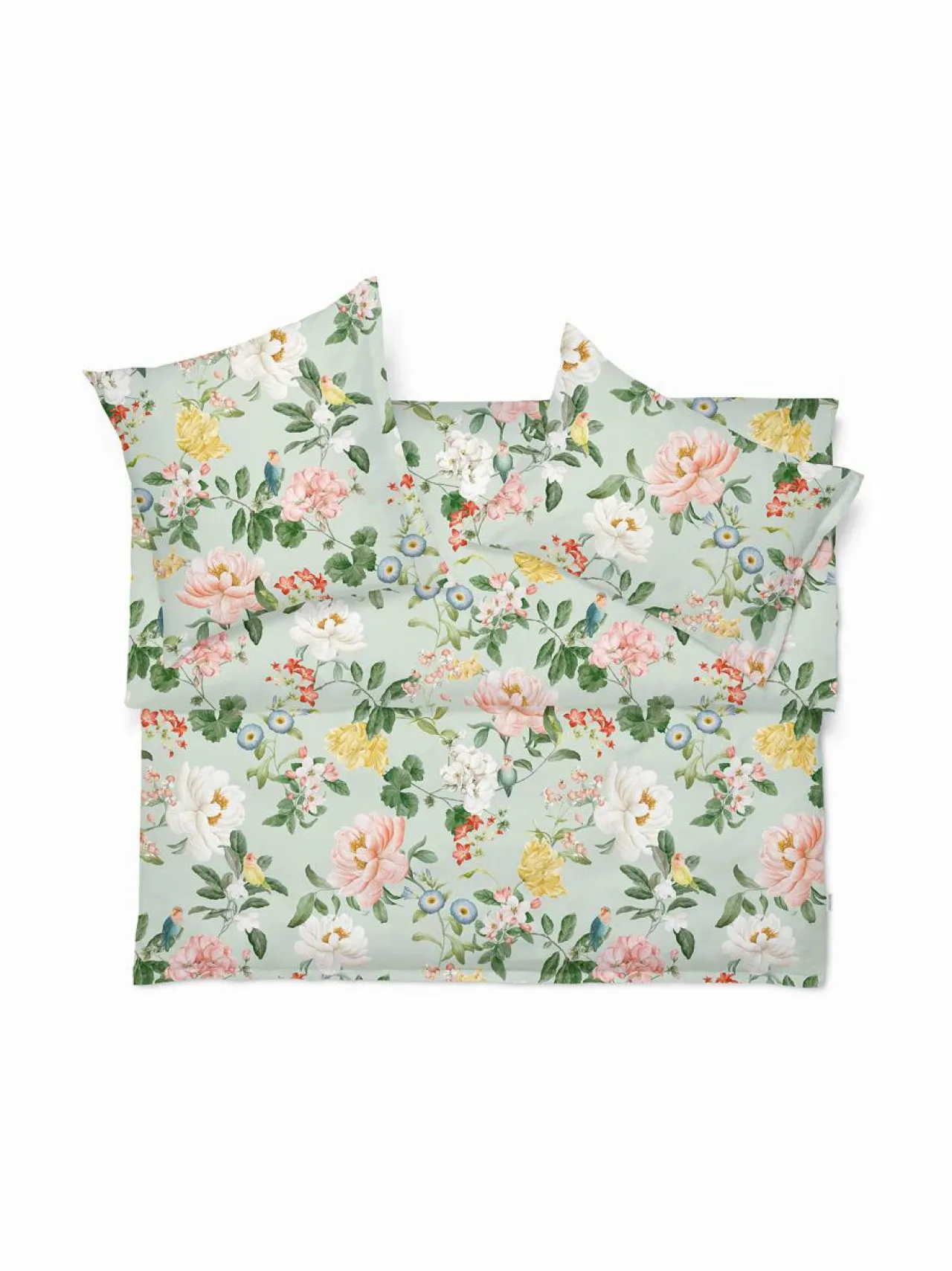 Liinavaatteet|Schlossberg Artemis Noblesse -satiinipussilakana VERT