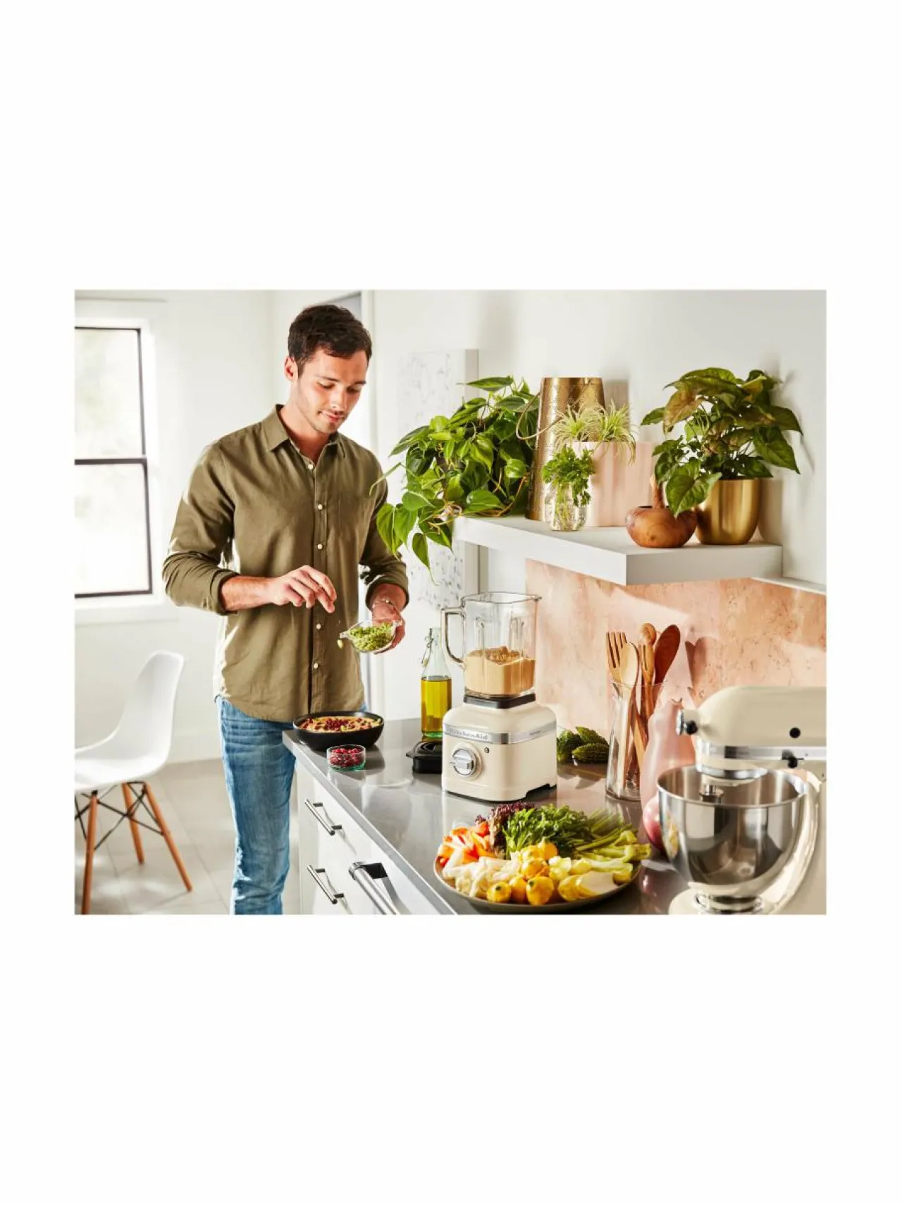 Vatkaimet & Sekoittimet|KitchenAid Artisan K400 -tehosekoitin 1.4 l MILKSHAKE