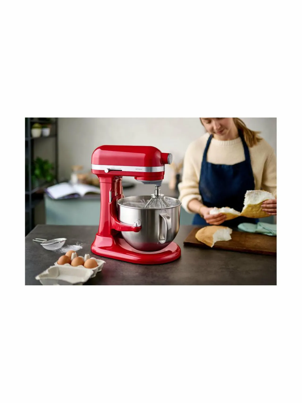 Yleis- & Monitoimikoneet|KitchenAid Artisan- yleiskone nostettavalla kulholla 5,6 l EMPIRE RED