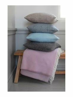 Sisustustyynyt|Lapuan Kankurit Arvo-villatyynynpäällinen 45 x 45 cm 8 MELANGE GREY