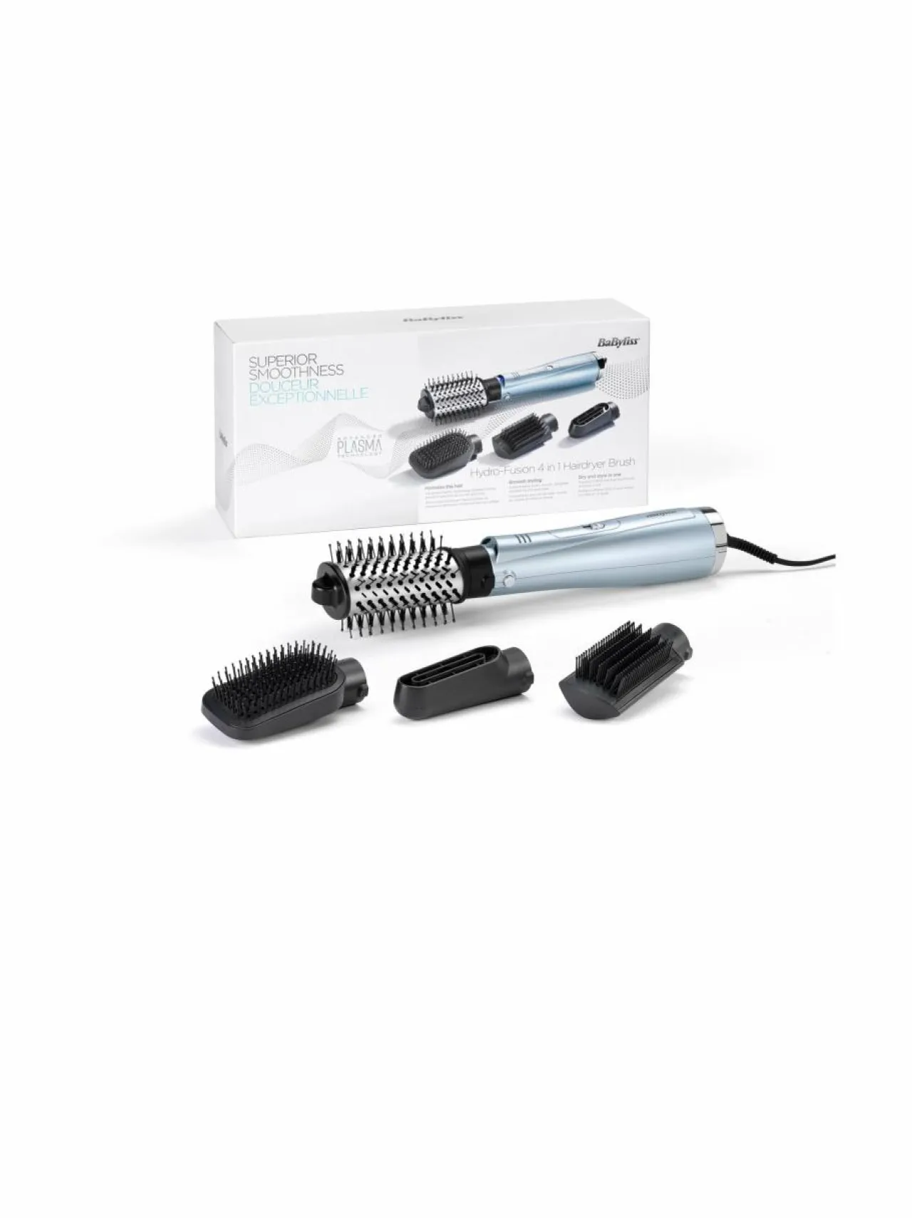 Hiustenhoito|Babyliss AS774E Hydro Fusion Smooth & Shape -hiustenkuivausharja BLUE