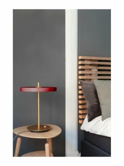 Pöytävalaisimet|UMAGE Asteria-pöytävalaisin RUBY RED