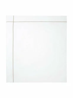 Liinavaatteet|Yves Delorme Athena-pussilakana VALKOINEN/BEIGE