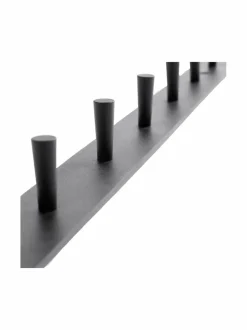 Naulakot & Koukut|Muubs Atlanta Rack -naulakko 70 cm BLACK POWDER COATING