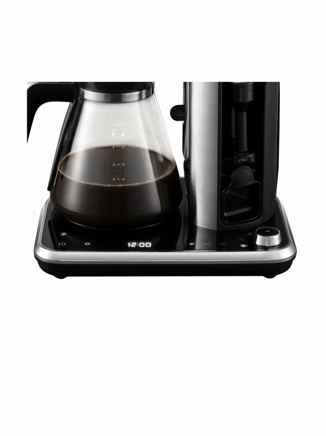 Kahvin- & Vedenkeittimet|Russell Hobbs Attentiv Coffee Bar -yhdistelmäkahvinkeitin STEEL