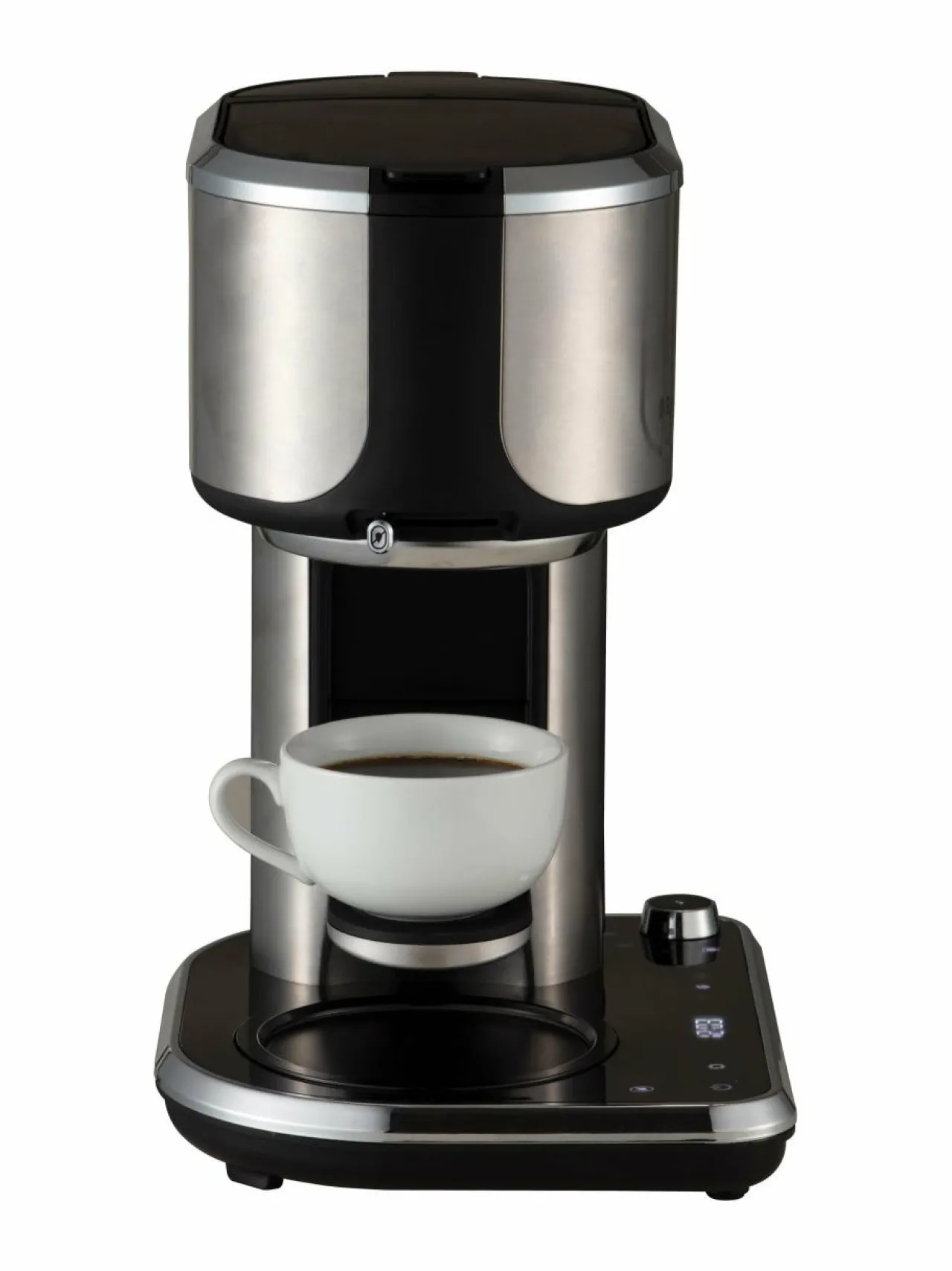 Kahvin- & Vedenkeittimet|Russell Hobbs Attentiv Coffee Bar -yhdistelmäkahvinkeitin STEEL