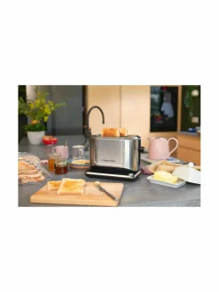 Leivänpaahtimet|Russell Hobbs Attentiv Toaster -leivänpaahdin STEEL
