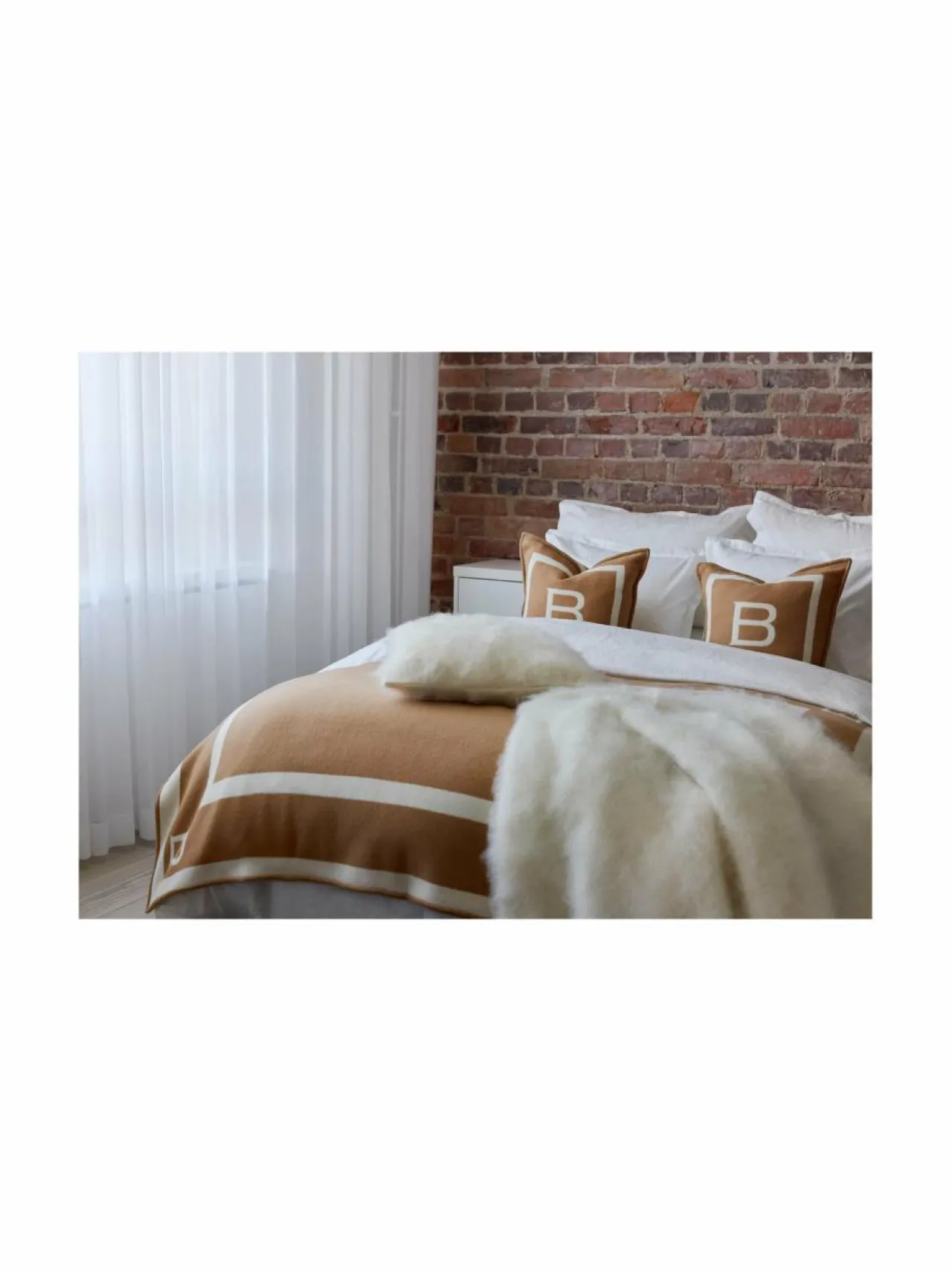 Huovat & Päiväpeitot|Balmuir Aurora-mohairhuopa 115 x 180 cm 116 SNOW WHITE