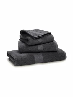 Kylpyhuonetekstiilit|Ralph Lauren Home Avenue-pyyhe GRAPHITE (TUMMANHARMAA)